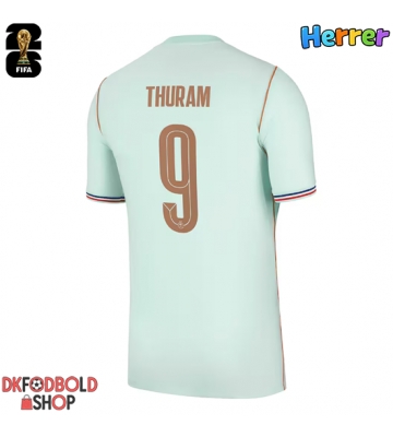 Frankrig Marcus Thuram #9 Udebanetrøje VM 2026 Kort ærmer